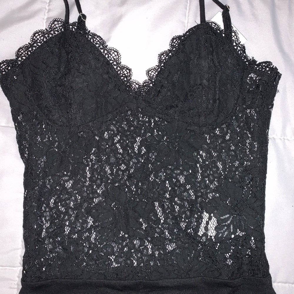 F21 Lacy Bodysuit